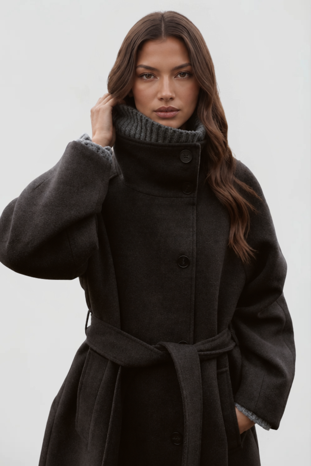Adriana Wool Coat — product photo 8