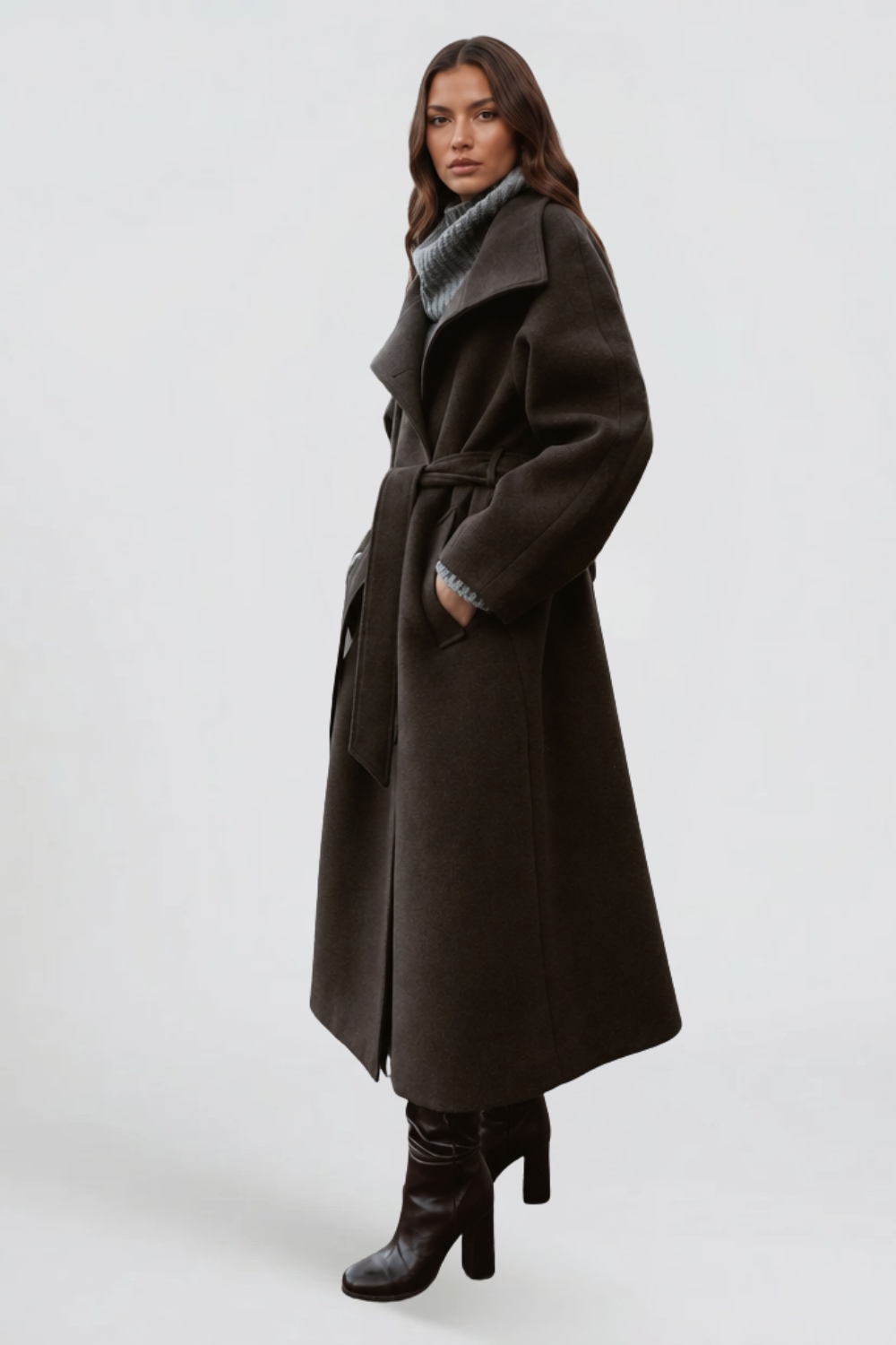 Adriana Wool Coat — product photo 9