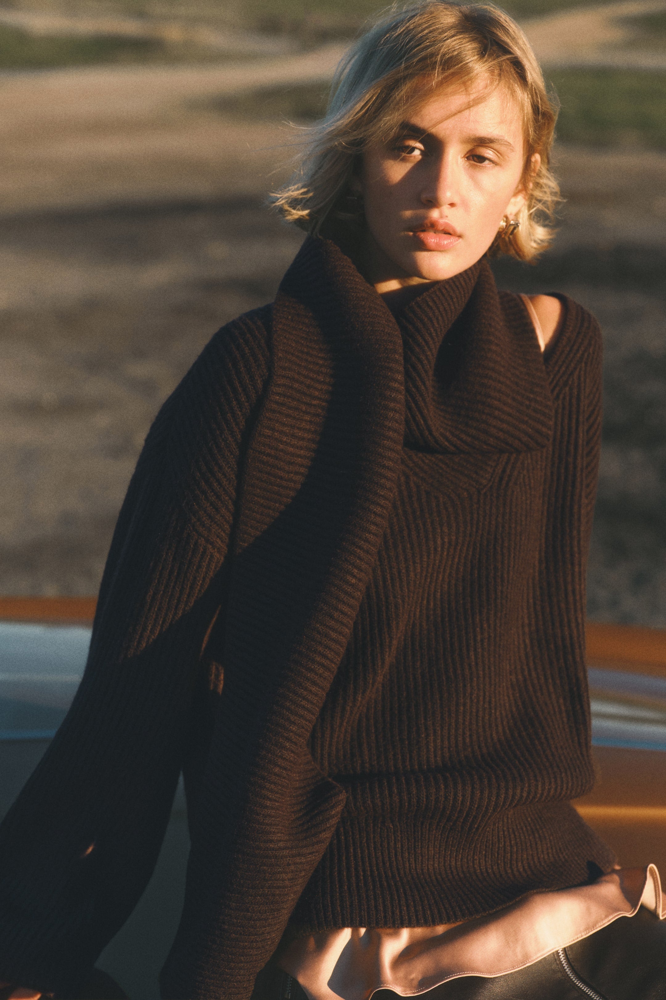 Marnie | Ribbed Sweater — product photo 1