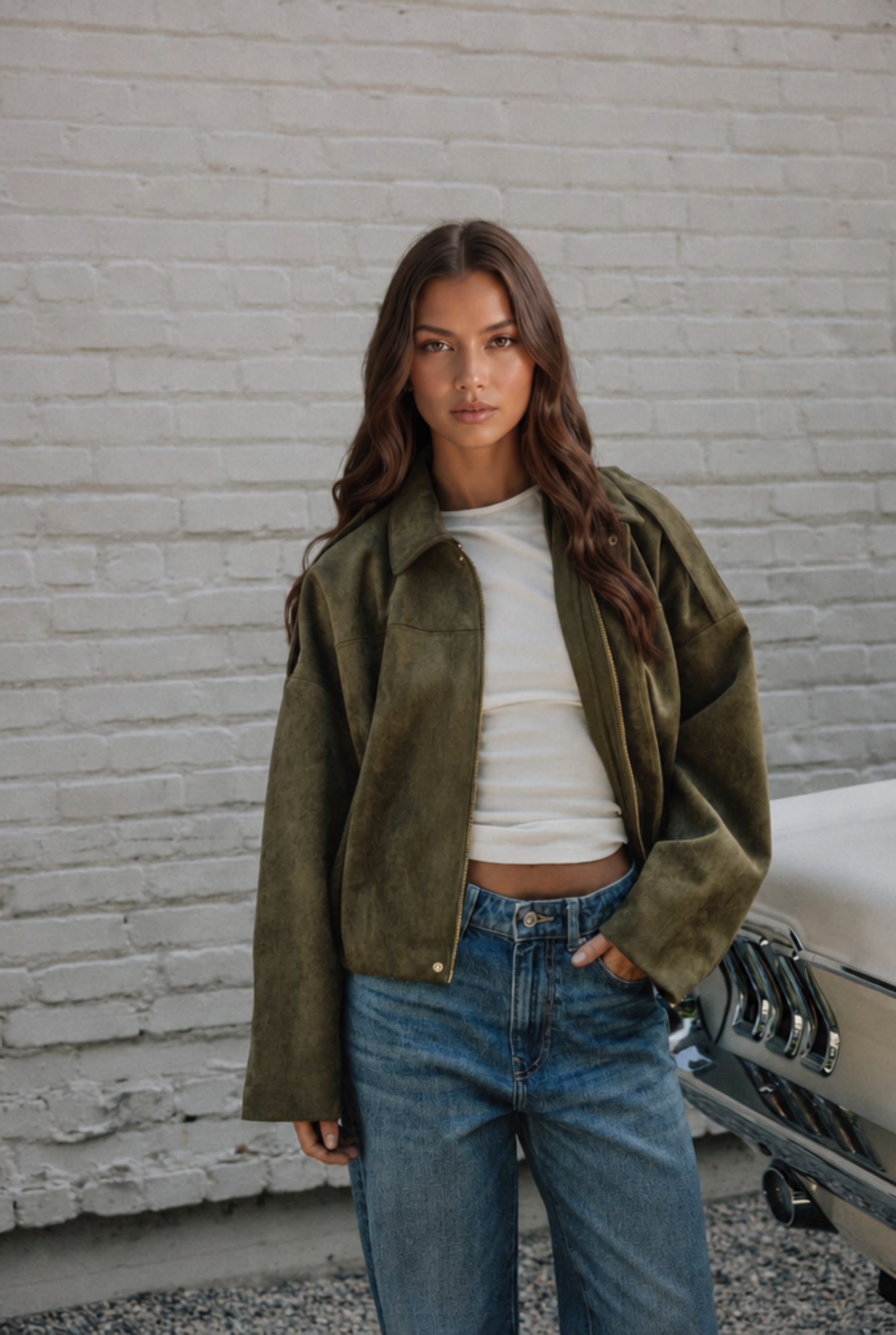 Elina Suede Jacket — product photo 4