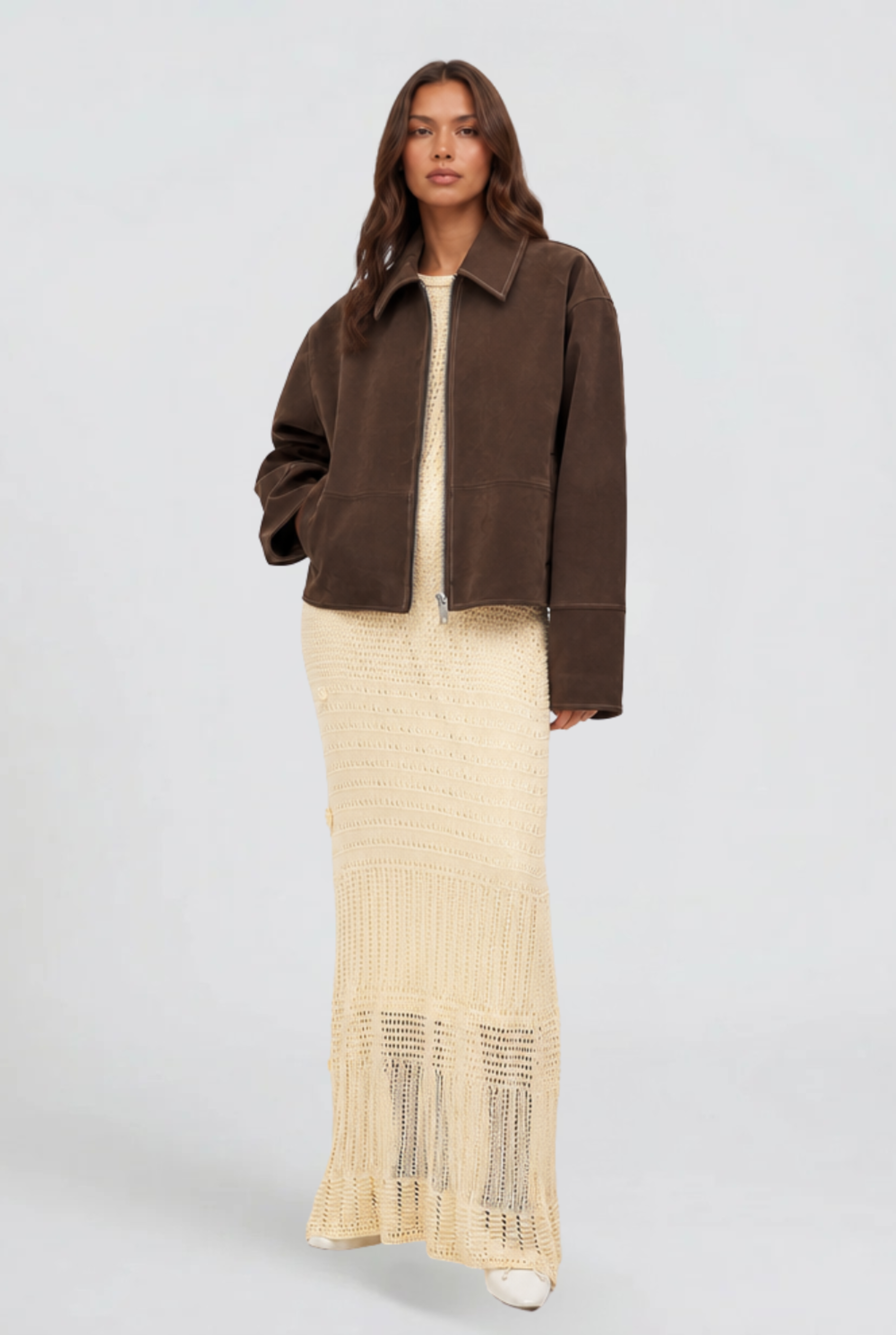 Dahlia Suede Jacket — product photo 2