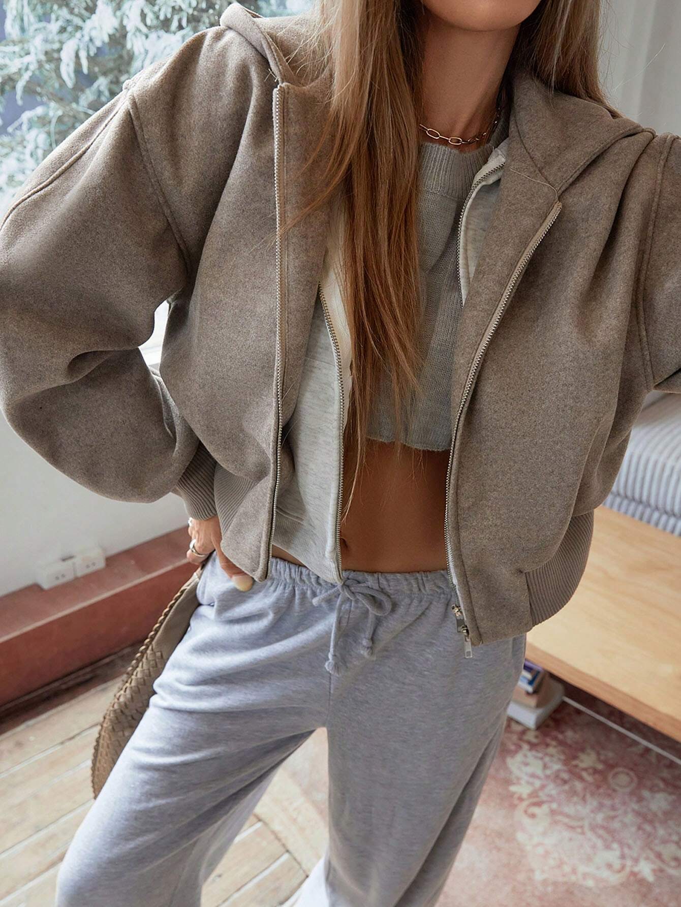 Alfie Hooded Vest Jacket — product photo 5