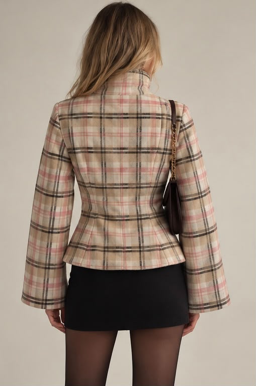 Clara Plaid Jacket — product photo 5