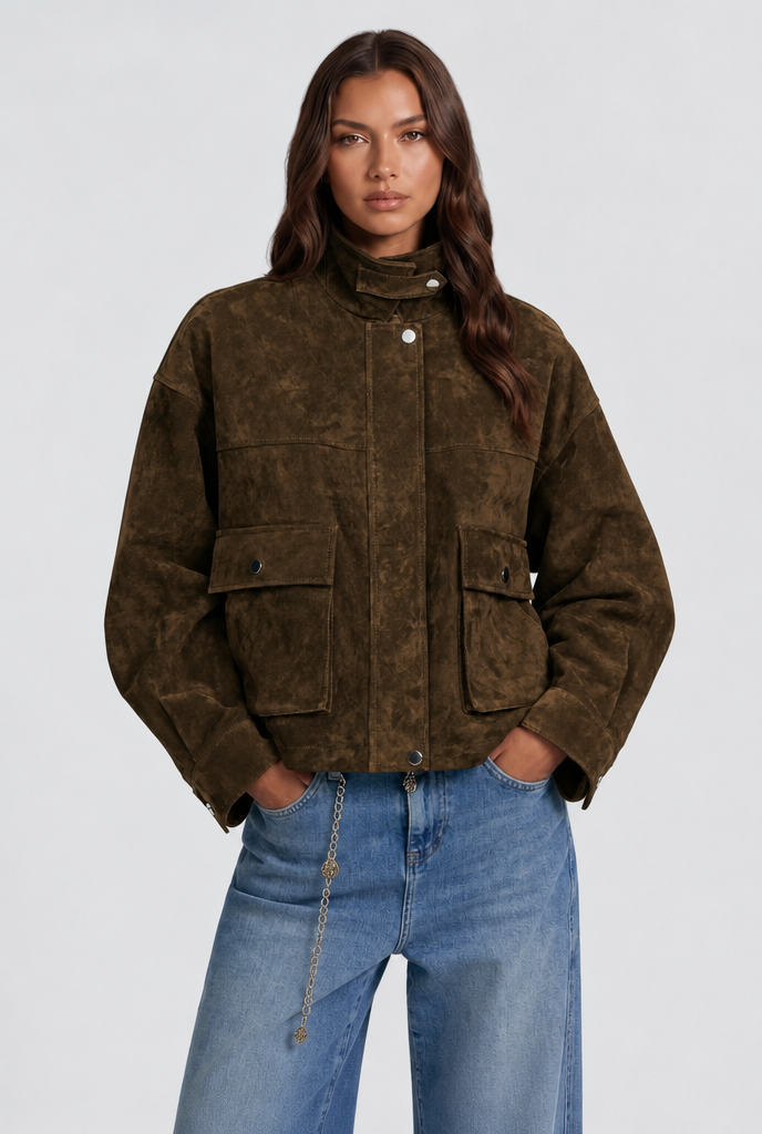 Melissa Suede Jacket — product photo 1
