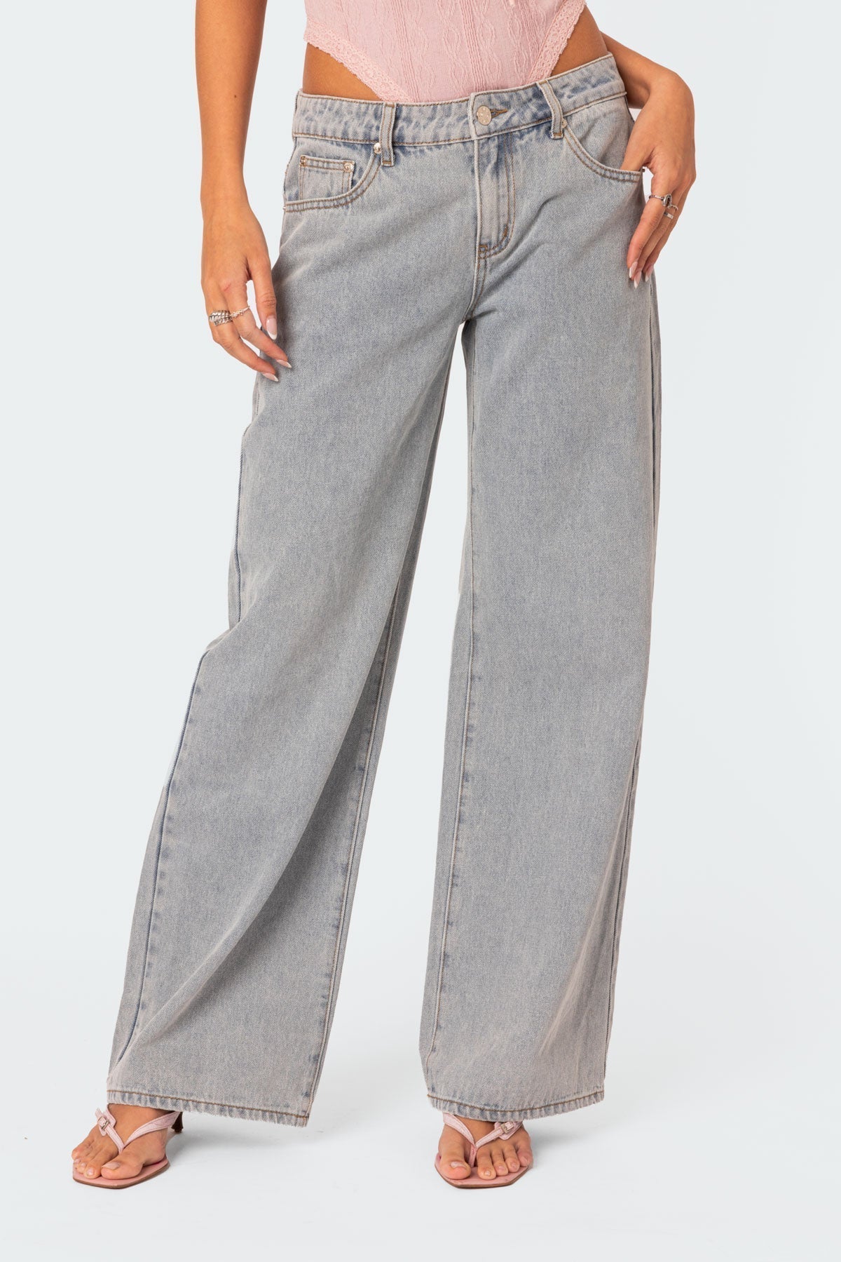 Ophelia Bow Pocket Jeans — product photo 3