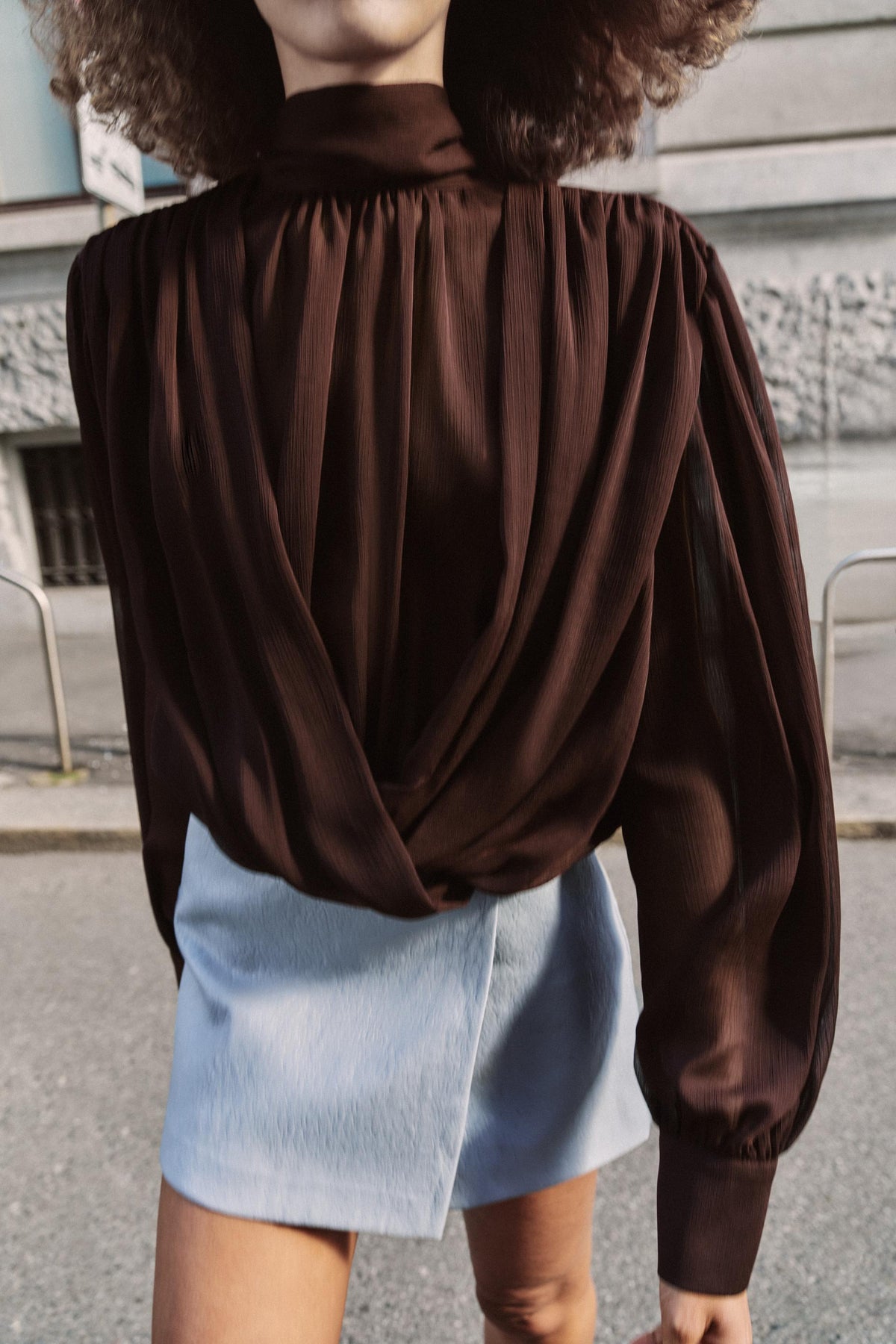 Aurelle | Draped Blouse — product photo 6