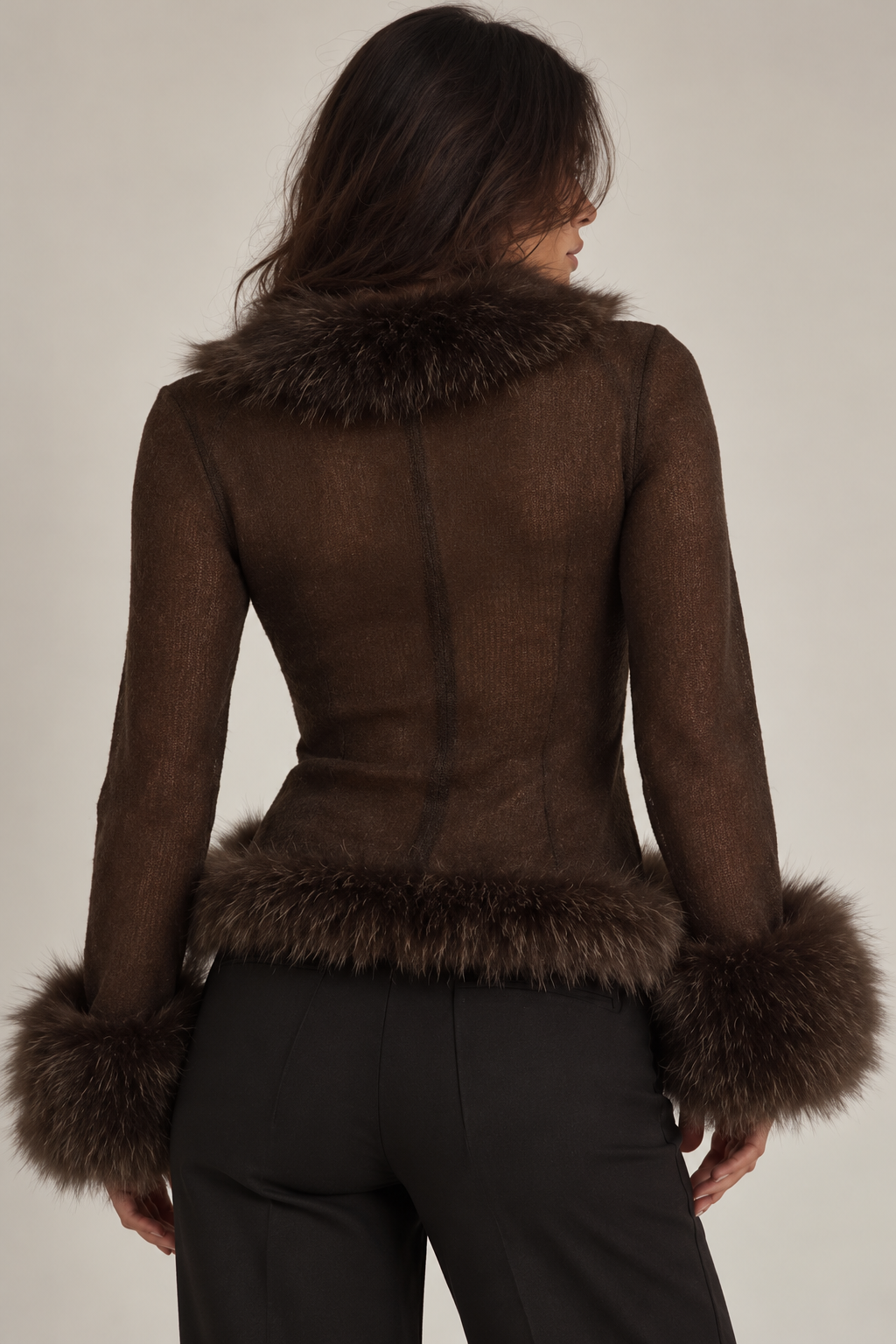 Mila Fur Cardigan