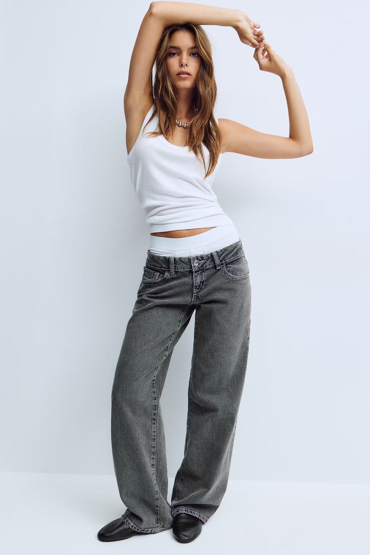 Eleni Low Wide Jeans — product photo 13