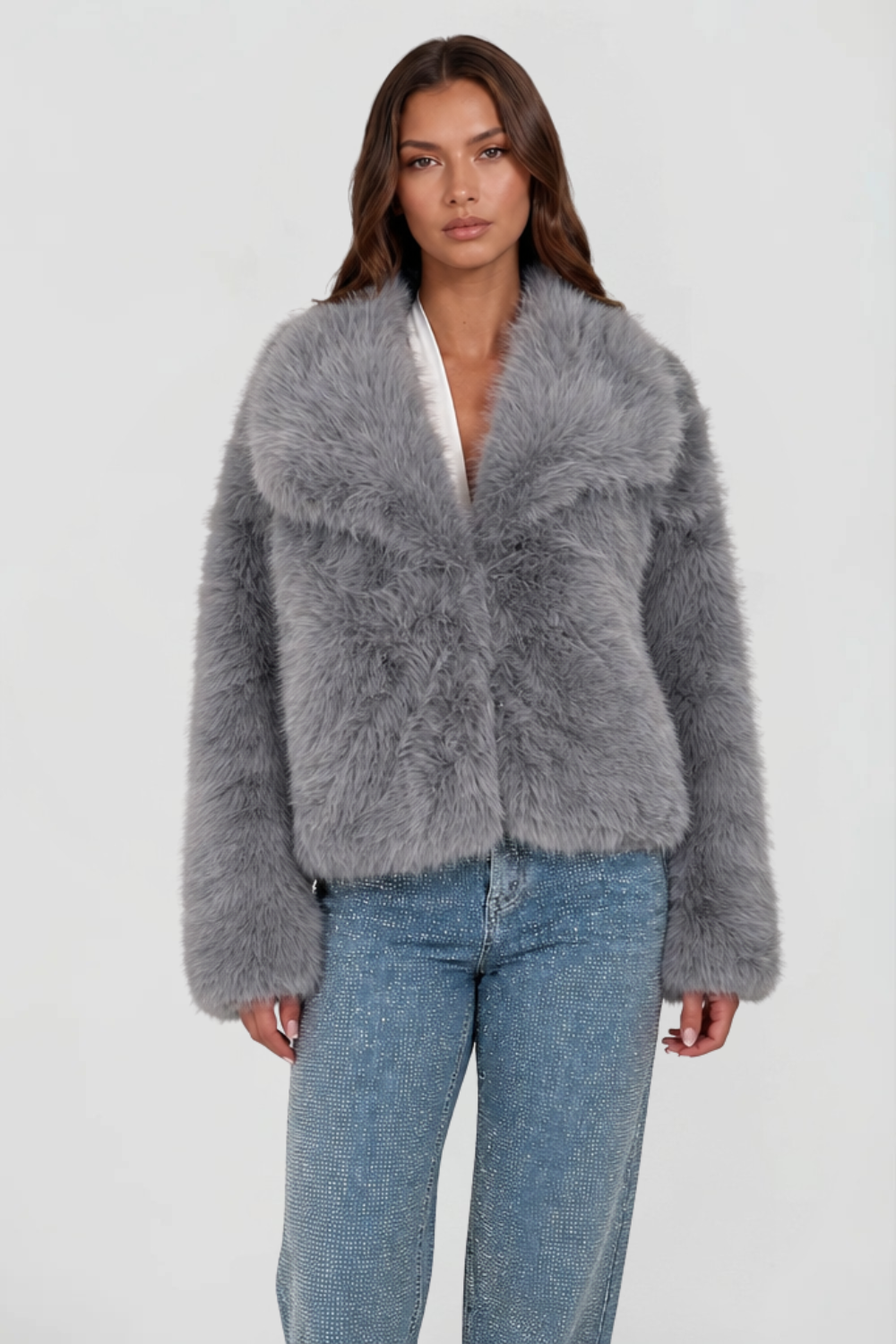 Selena Fur Coat — product photo 10