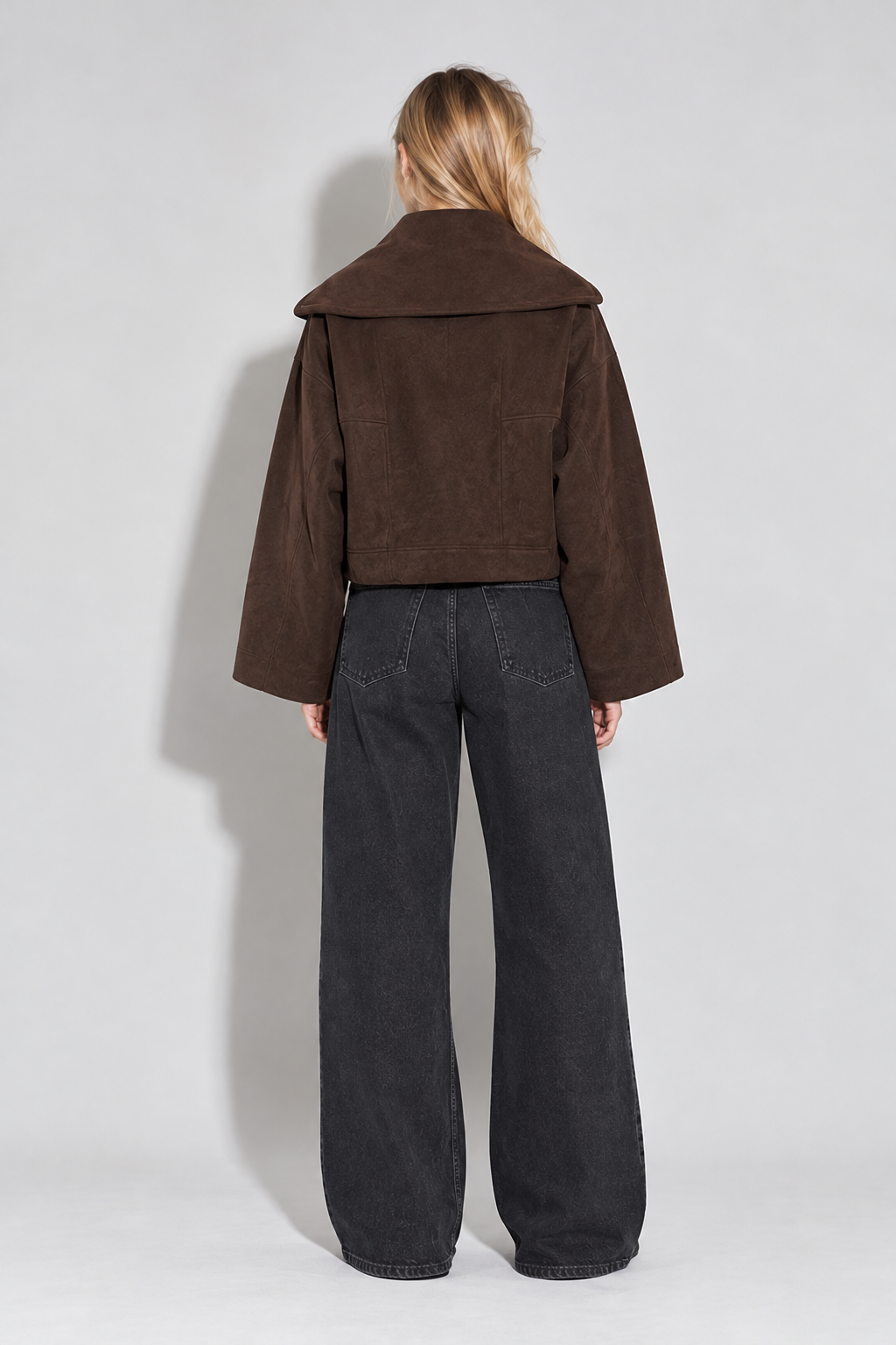 Serafina Oversized Collar Jacket — product photo 4