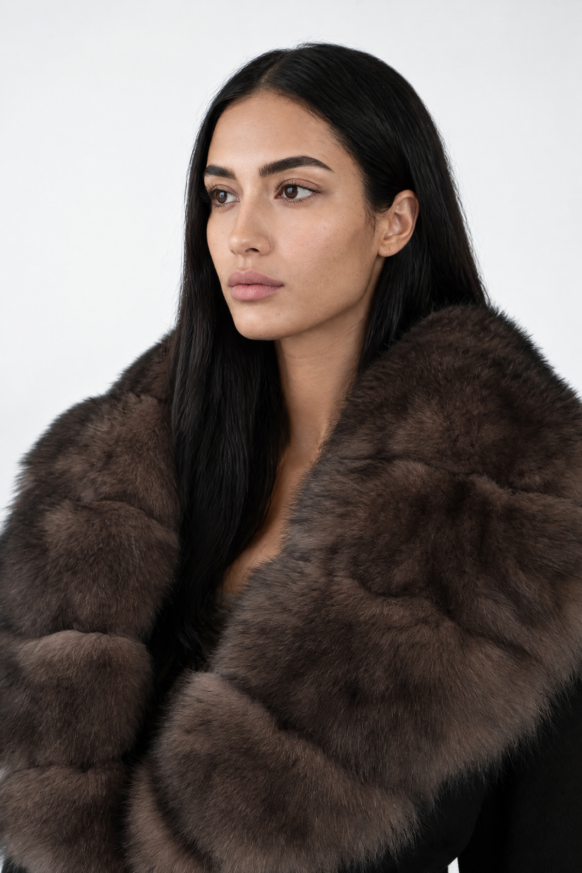 Averly Fur Coat — product photo 5