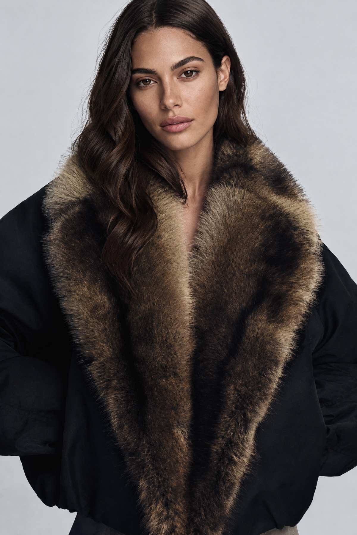 Hazelle Fur Collar Puffer Jacket — product photo 5