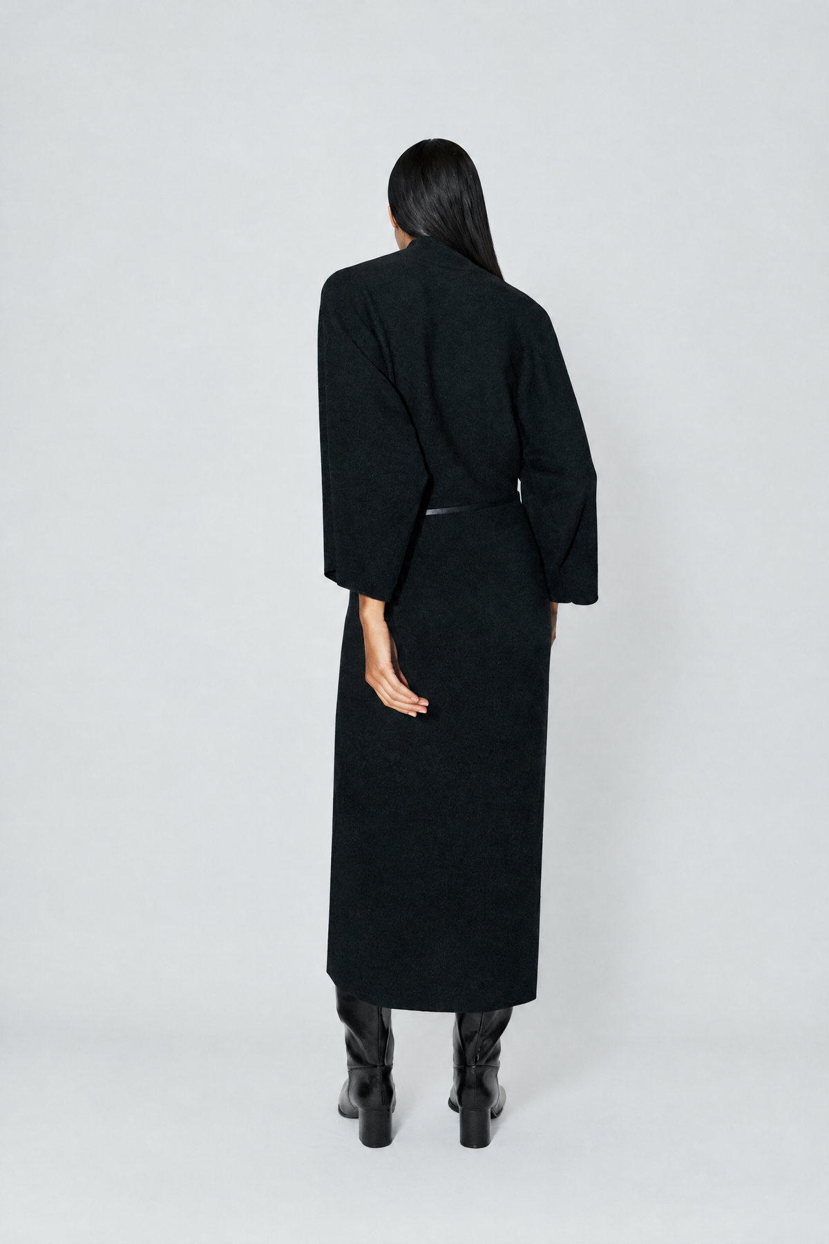 Calista Turtleneck Maxi Dress — product photo 5