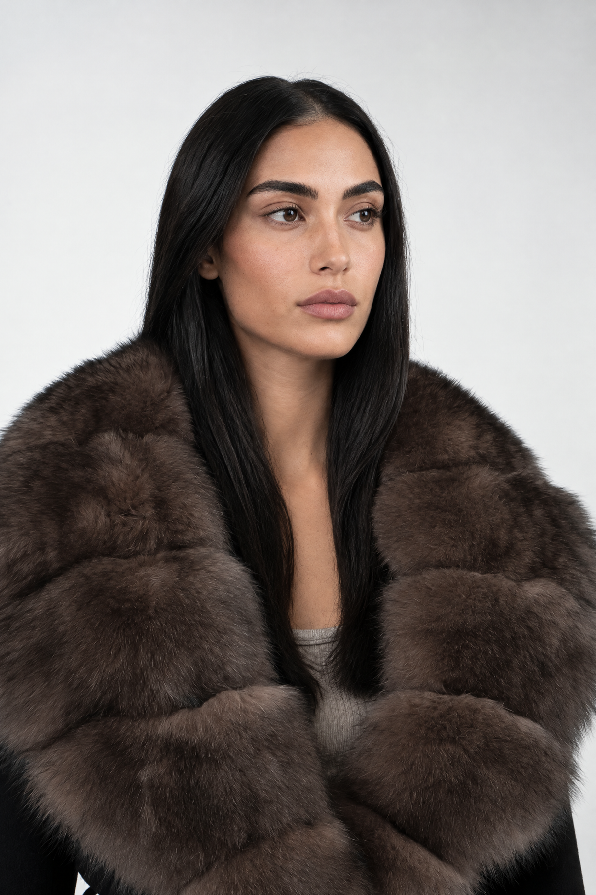 Averly Fur Coat — product photo 6