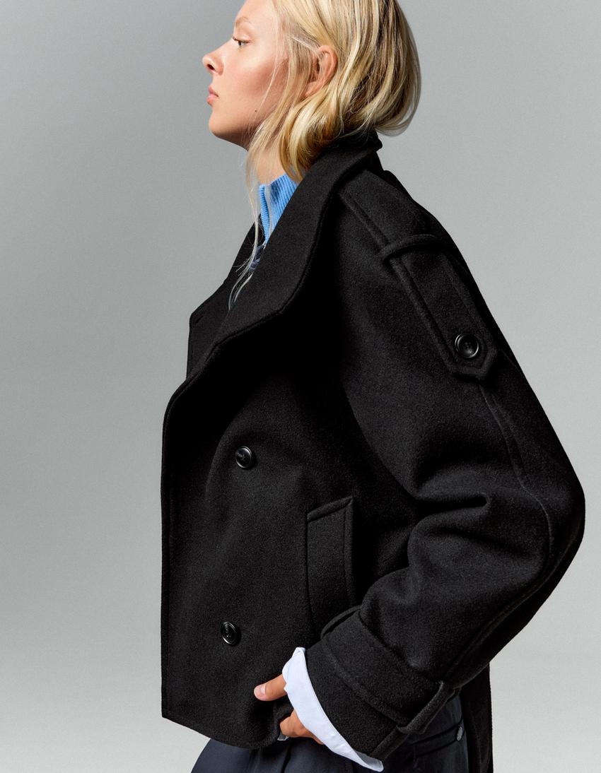 Elvéra | Funnel-Neck Trench Jacket — product photo 11