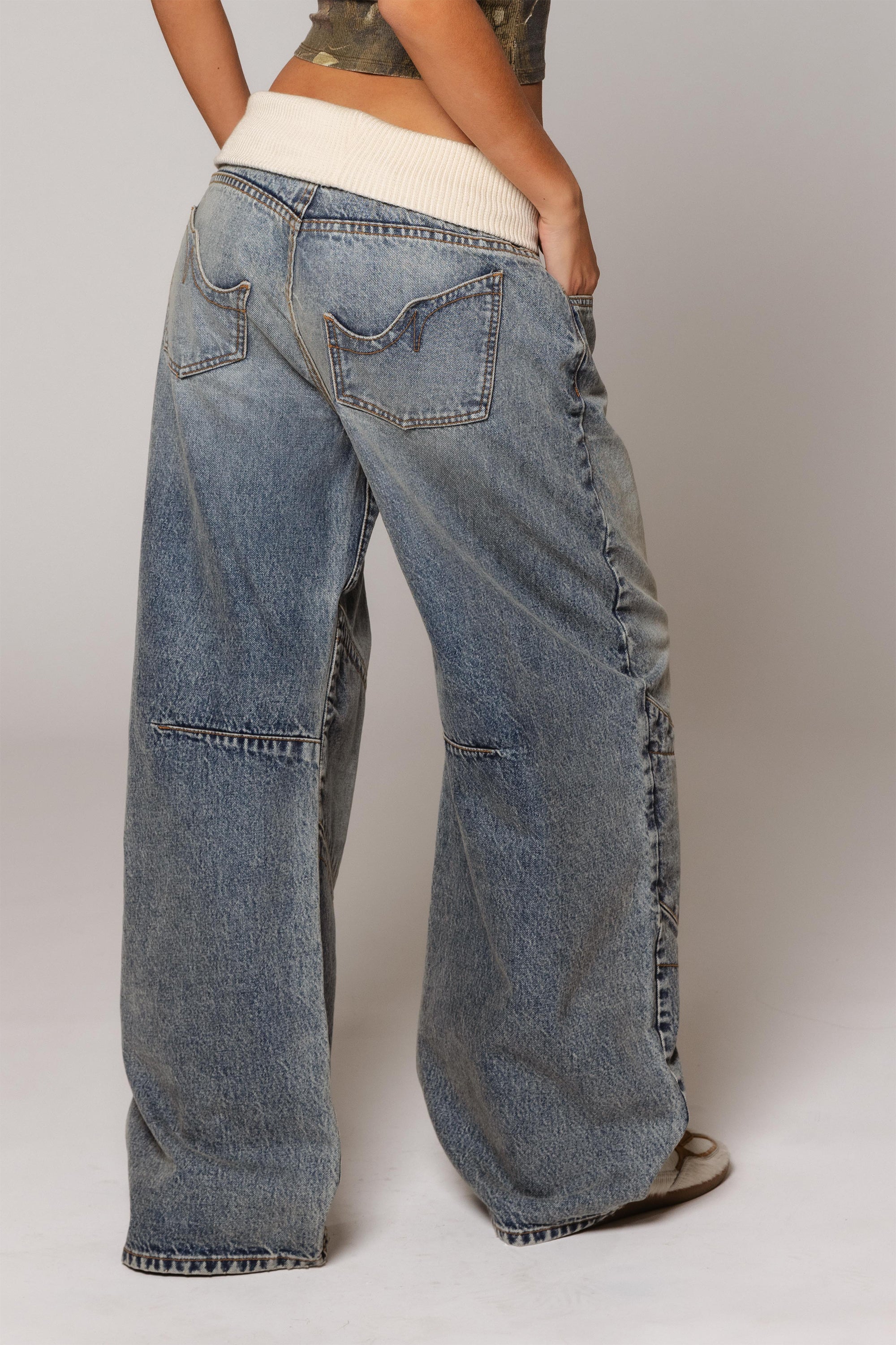 Alina Low Waistband Jeans — product photo 3