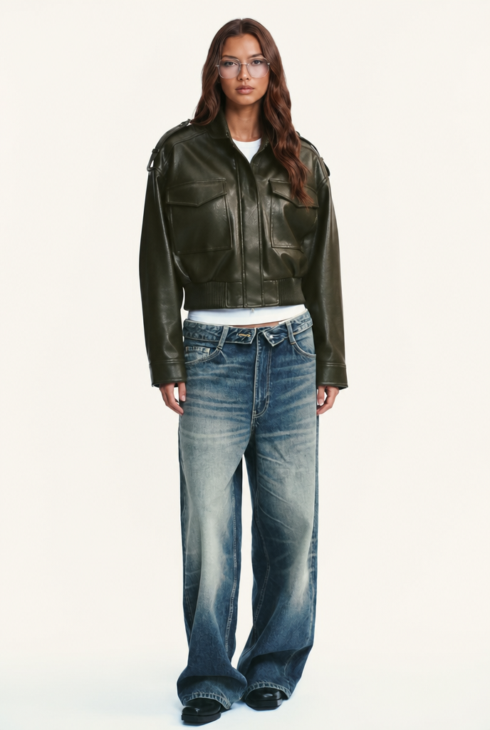 Katie Leather Jacket — product photo 3