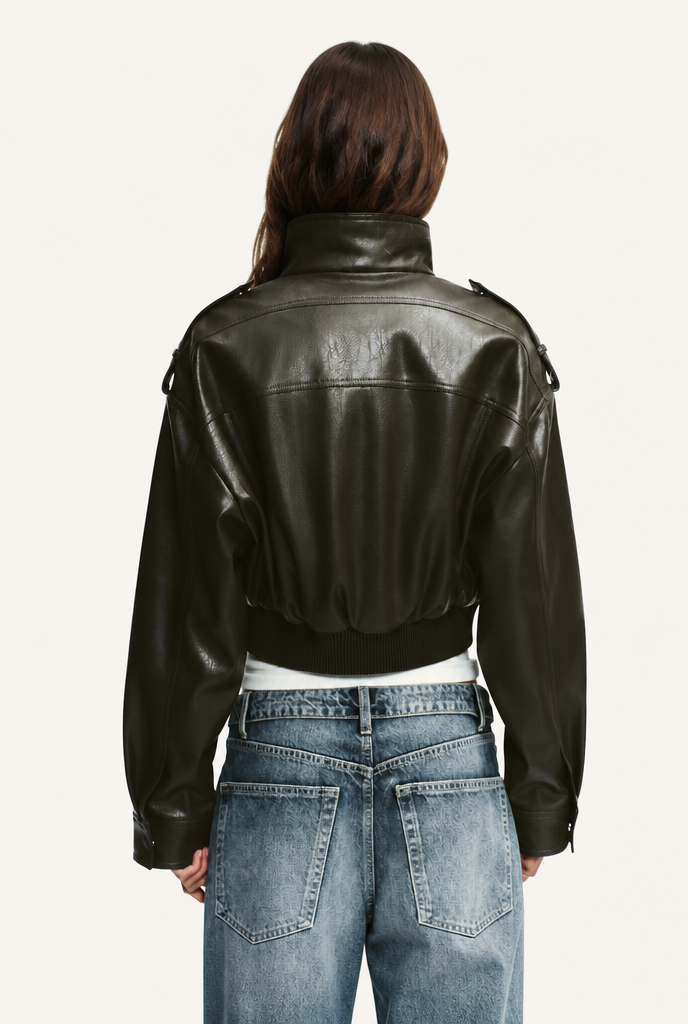 Katie Leather Jacket — product photo 6