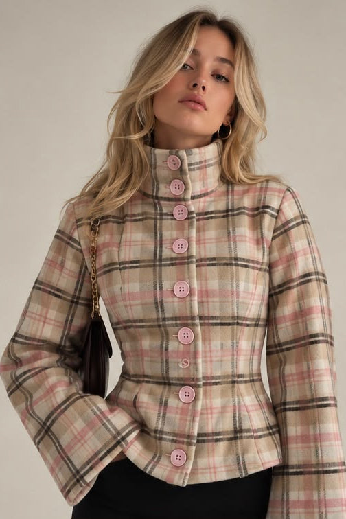 Clara Plaid Jacket — product photo 2