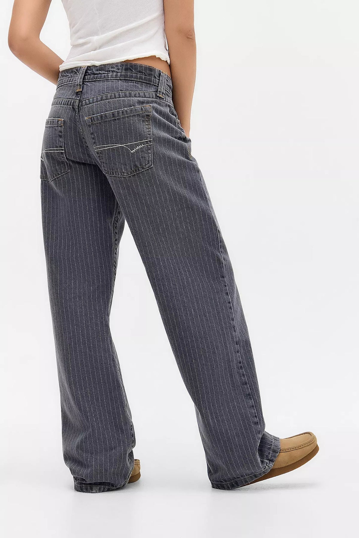 Elowen Pinstripe Jeans — product photo 2