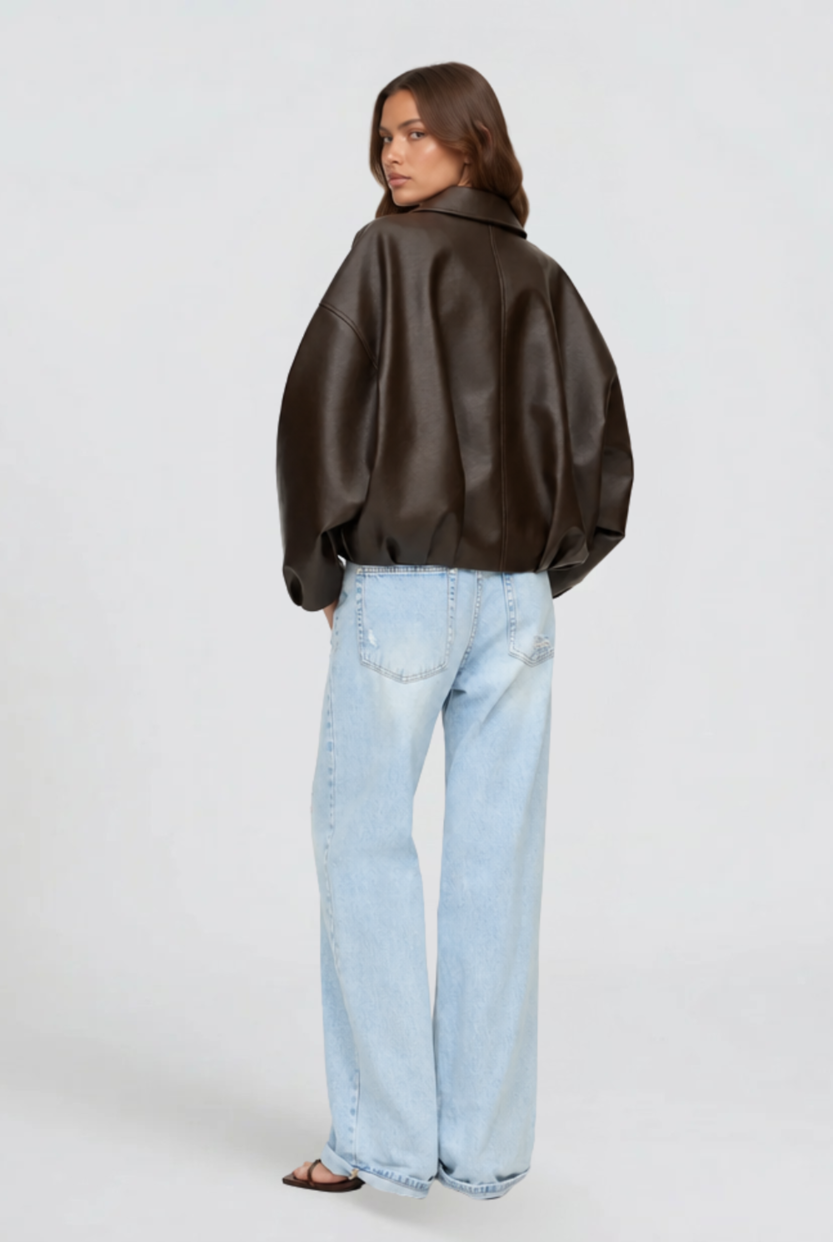 Sophia Leather Jacket — product photo 4