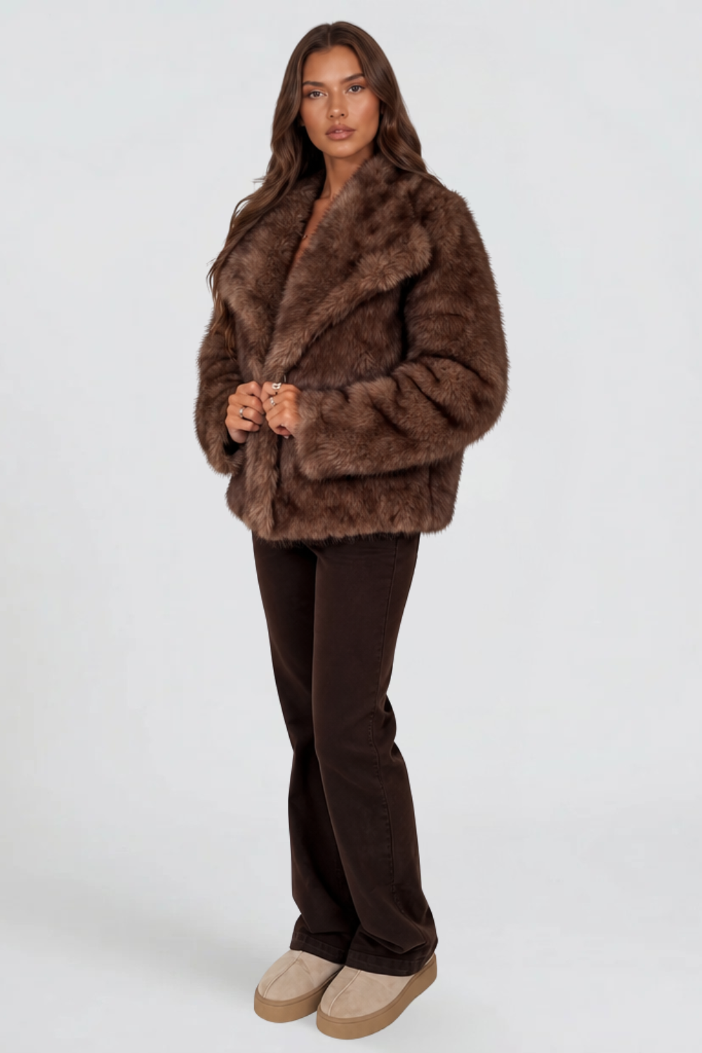 Selena Fur Coat — product photo 15
