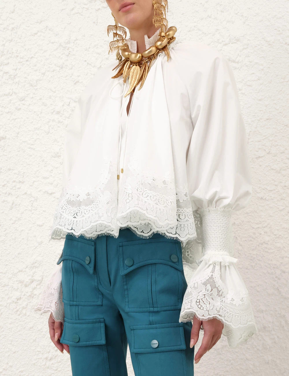 Celestine | Shirred Blouse — product photo 2