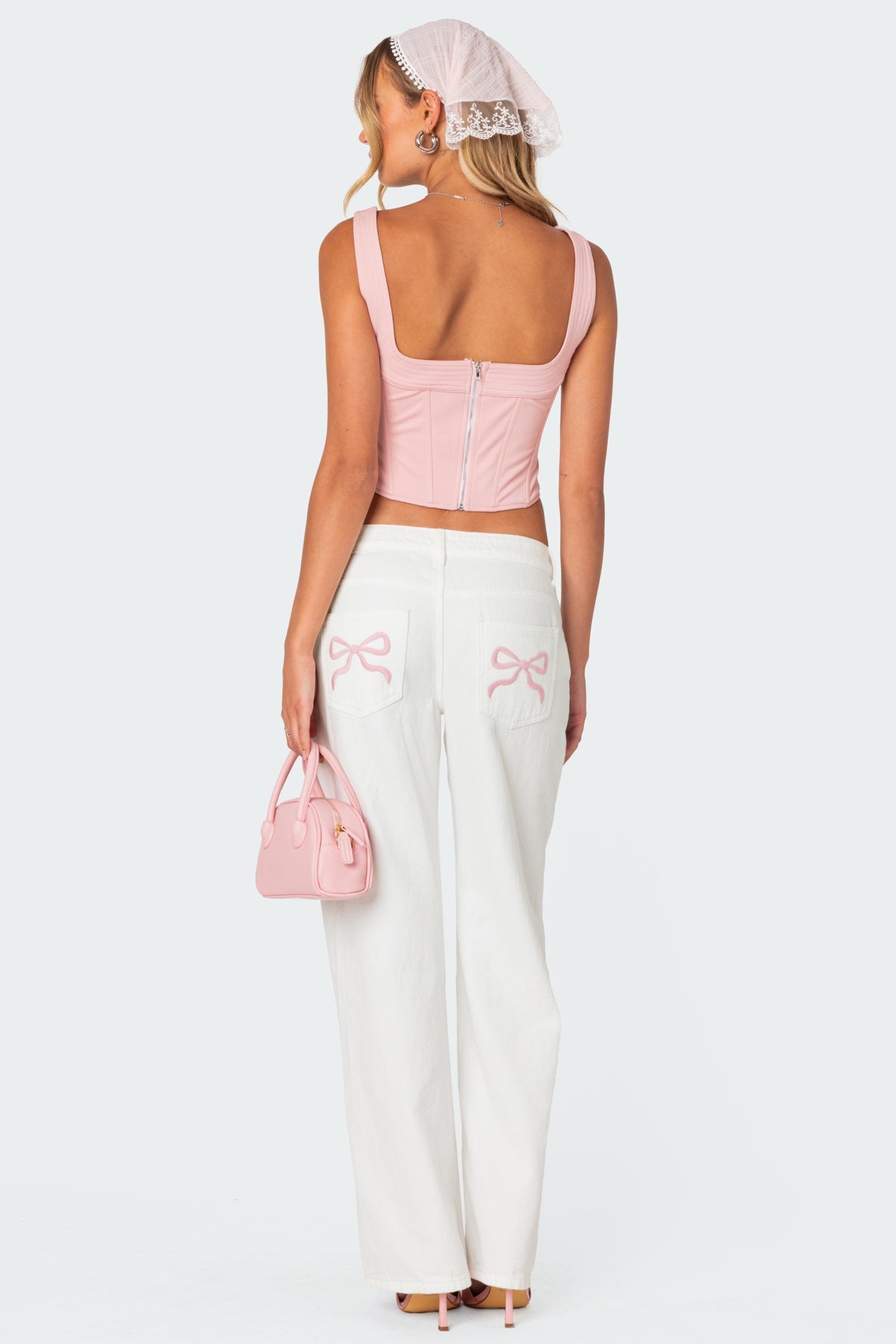 Ophelia Bow Pocket Jeans — product photo 8
