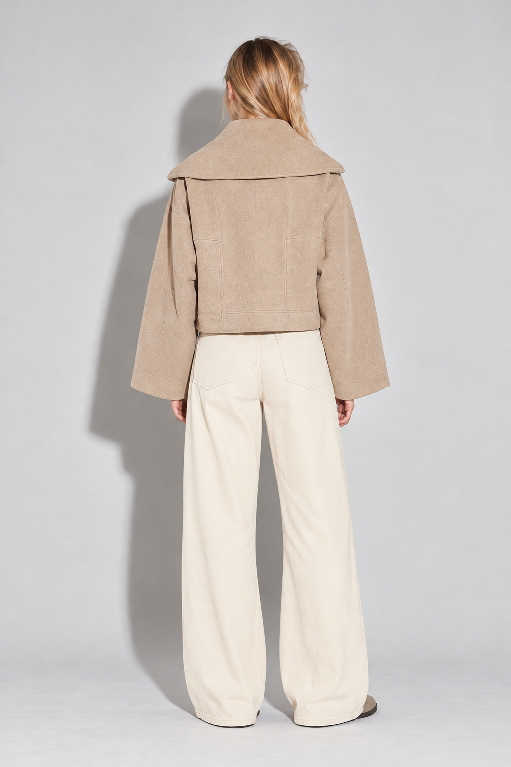 Serafina Oversized Collar Jacket — product photo 2