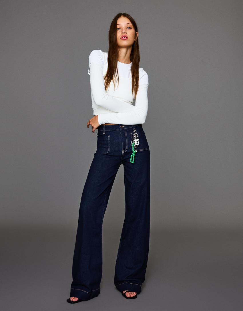 Kaia Wide Pocket Jeans — product photo 1