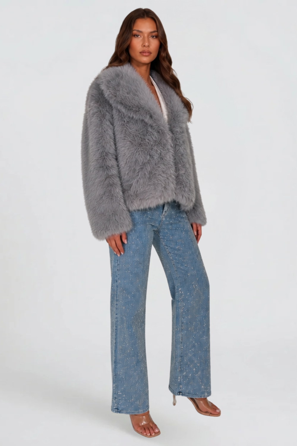 Selena Fur Coat — product photo 11