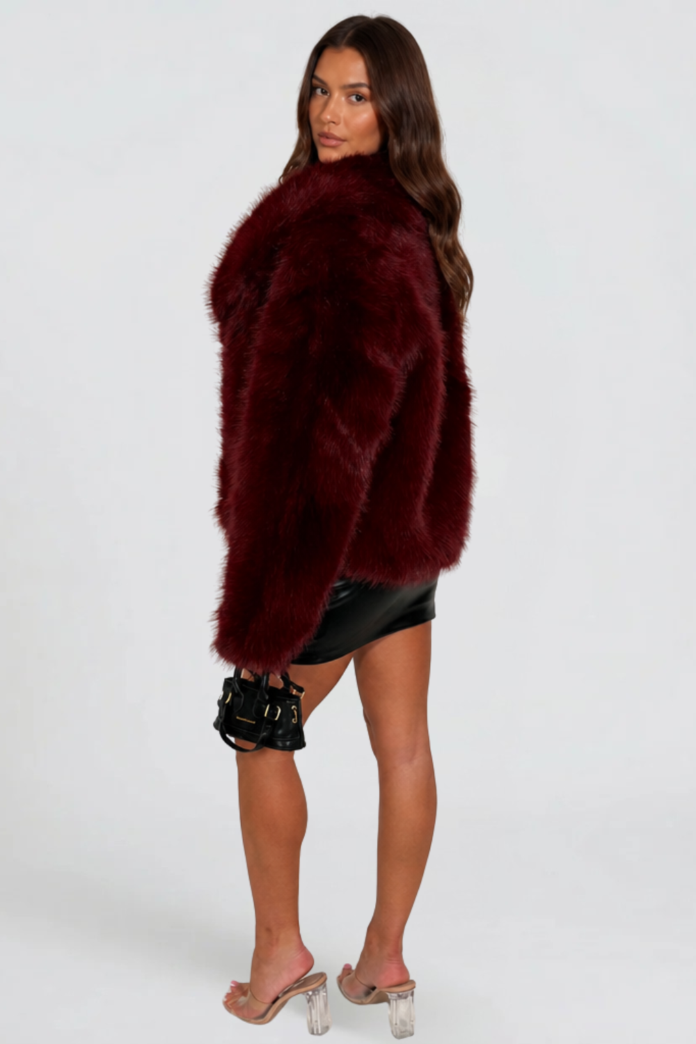 Selena Fur Coat — product photo 4