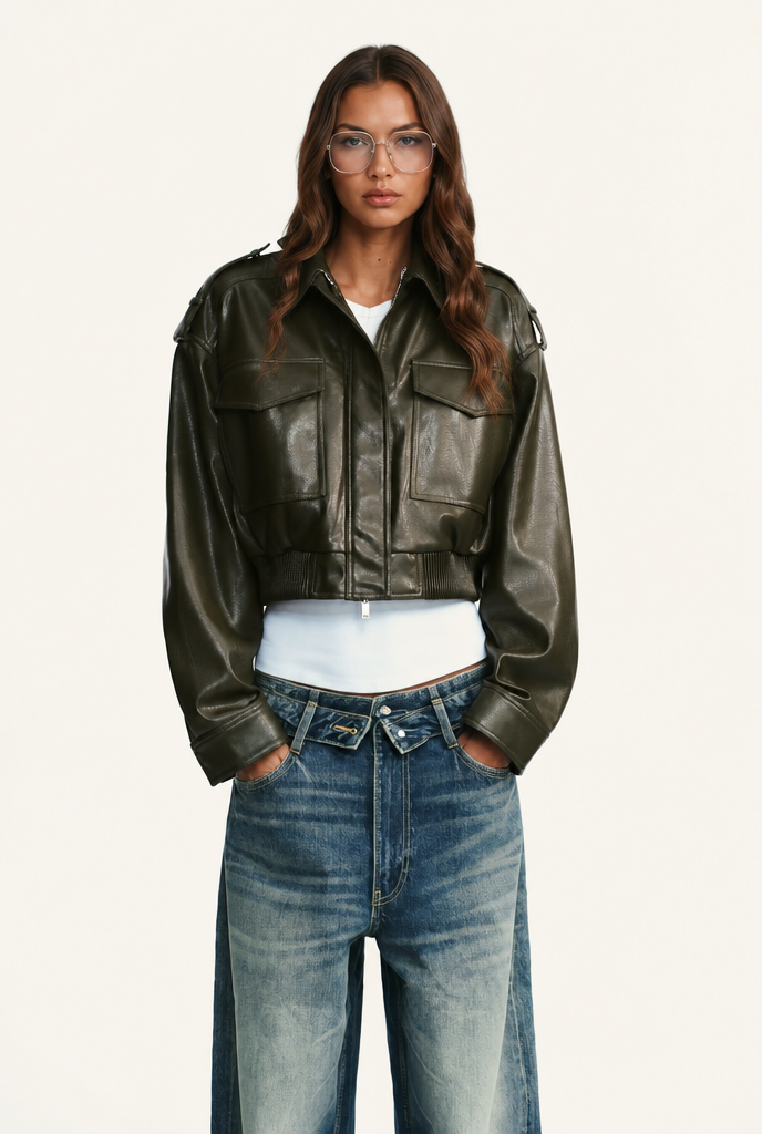 Katie Leather Jacket — product photo 1