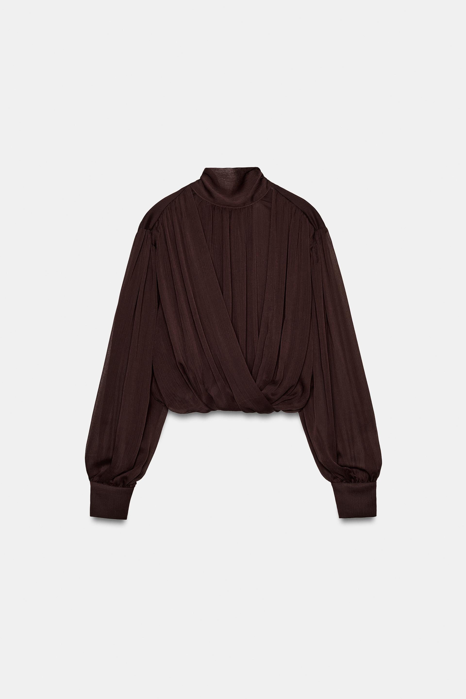 Aurelle | Draped Blouse — product photo 7