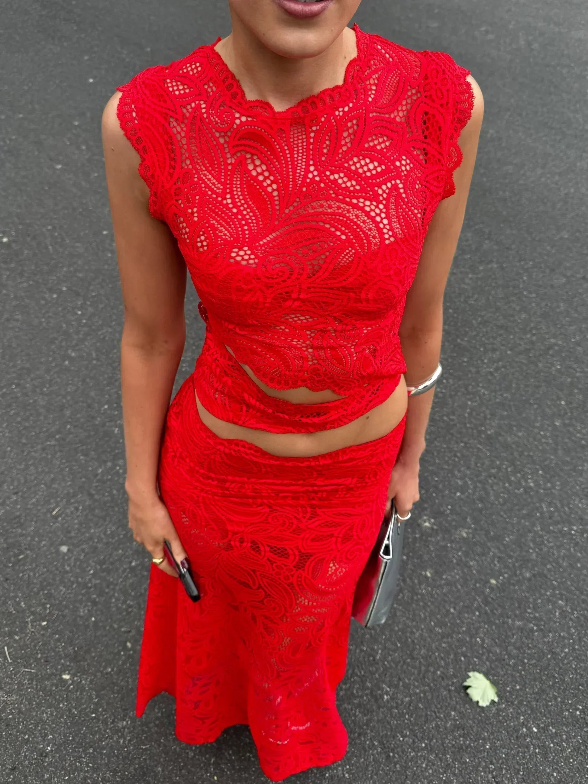Roselle Lace Set — product photo 8