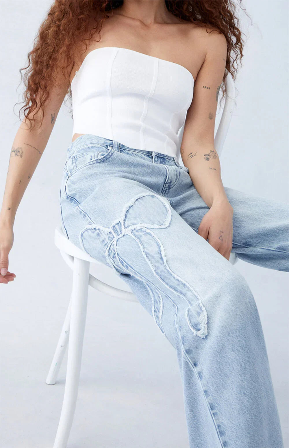 Lila | Bow Jeans — product photo 5