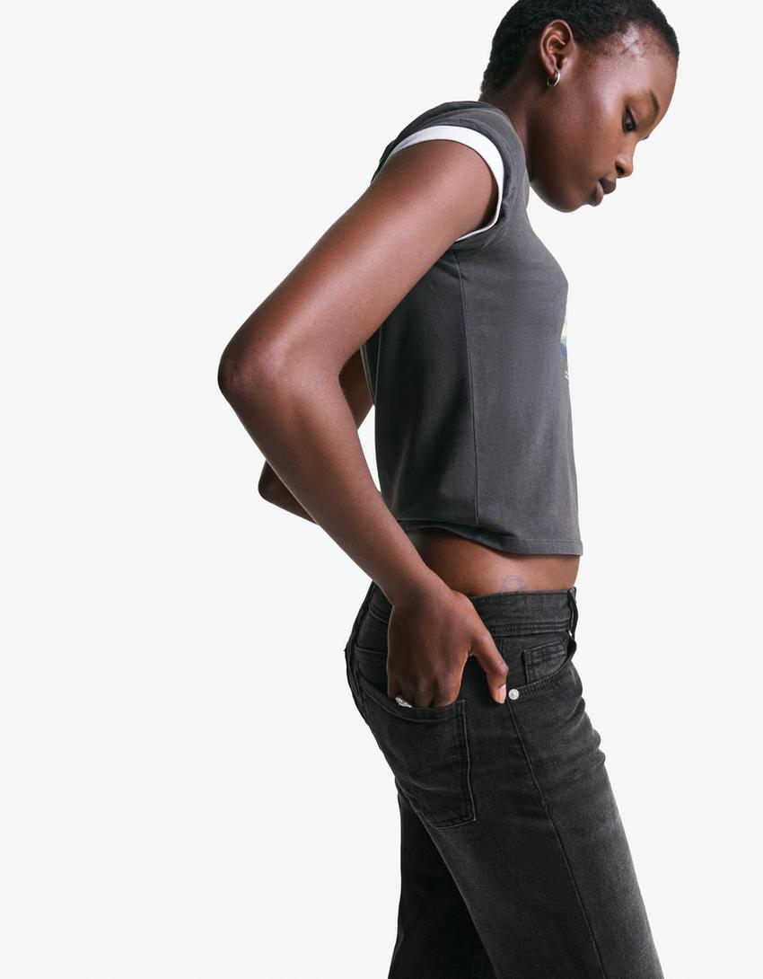 Quinn Low Waist Jeans — product photo 12