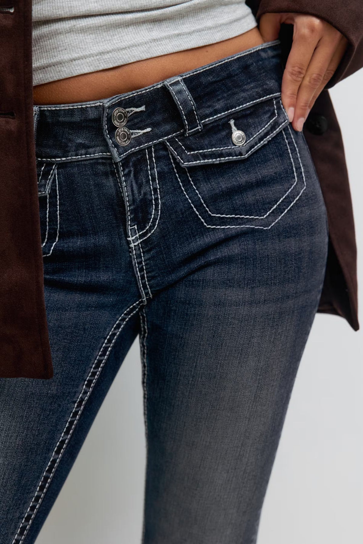 Liora Front Pocket Jeans — product photo 2