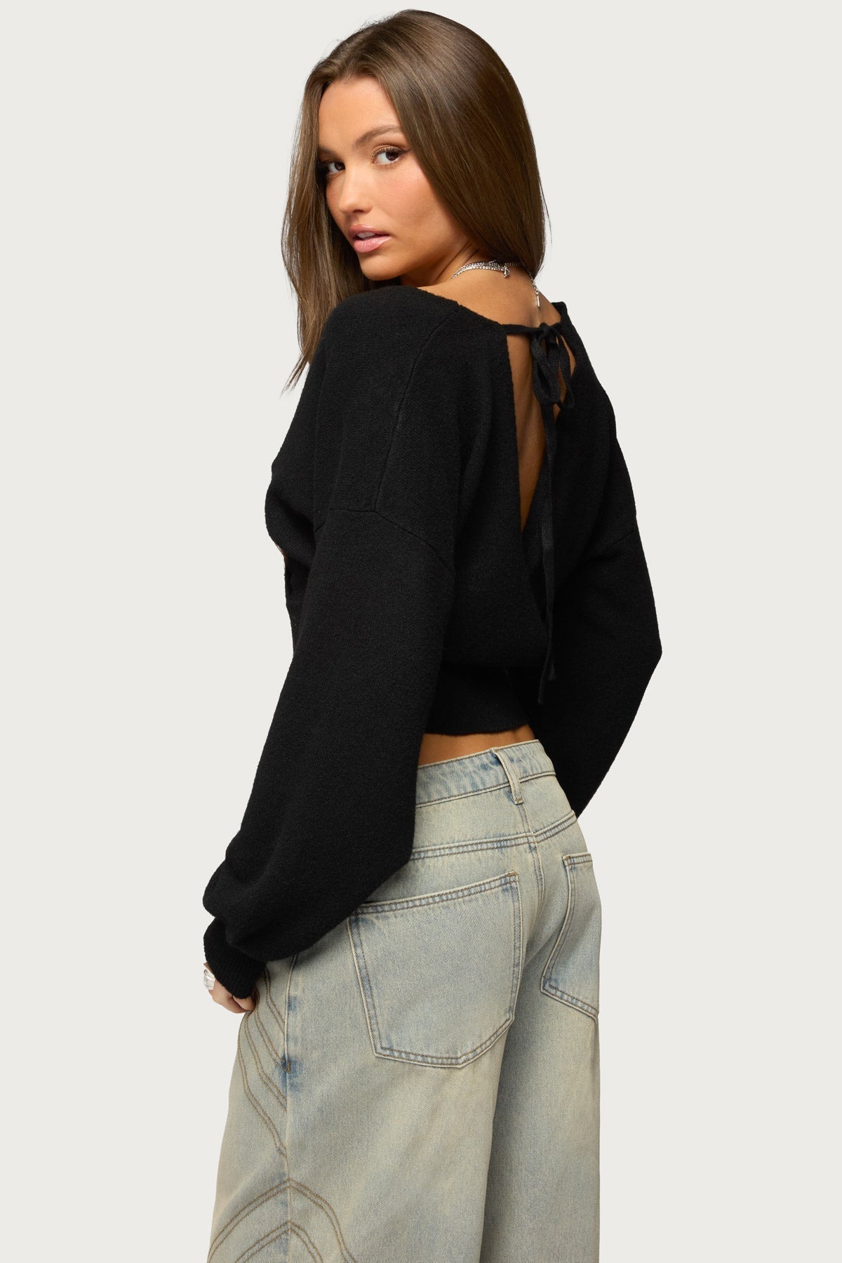 Marnie | Wrap Sweater — product photo 9