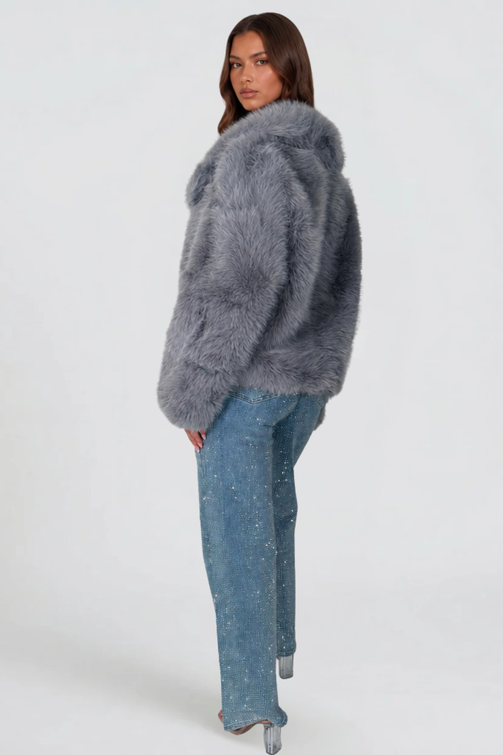 Selena Fur Coat — product photo 12