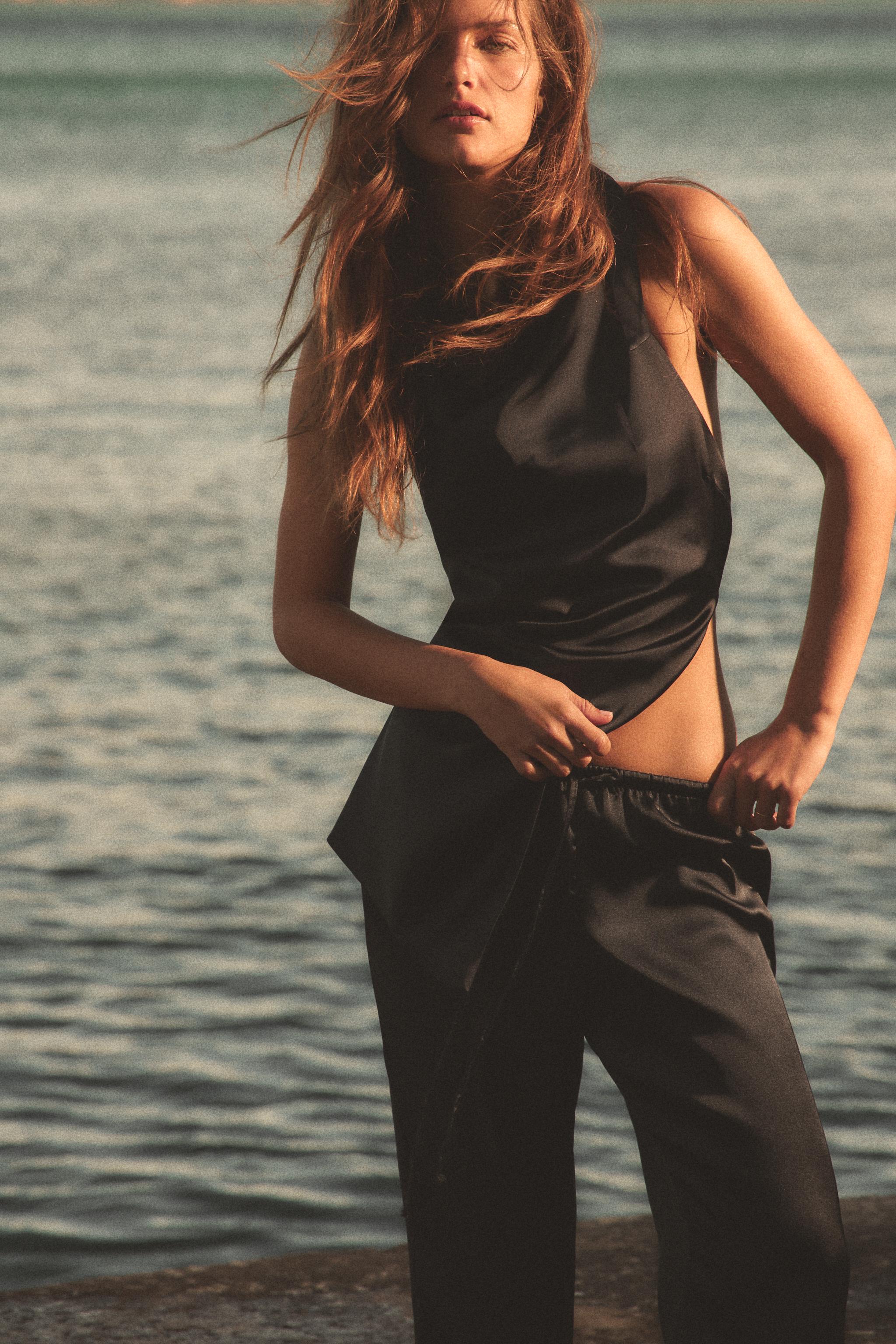 Liora | Asymmetric Halter Top — product photo 2