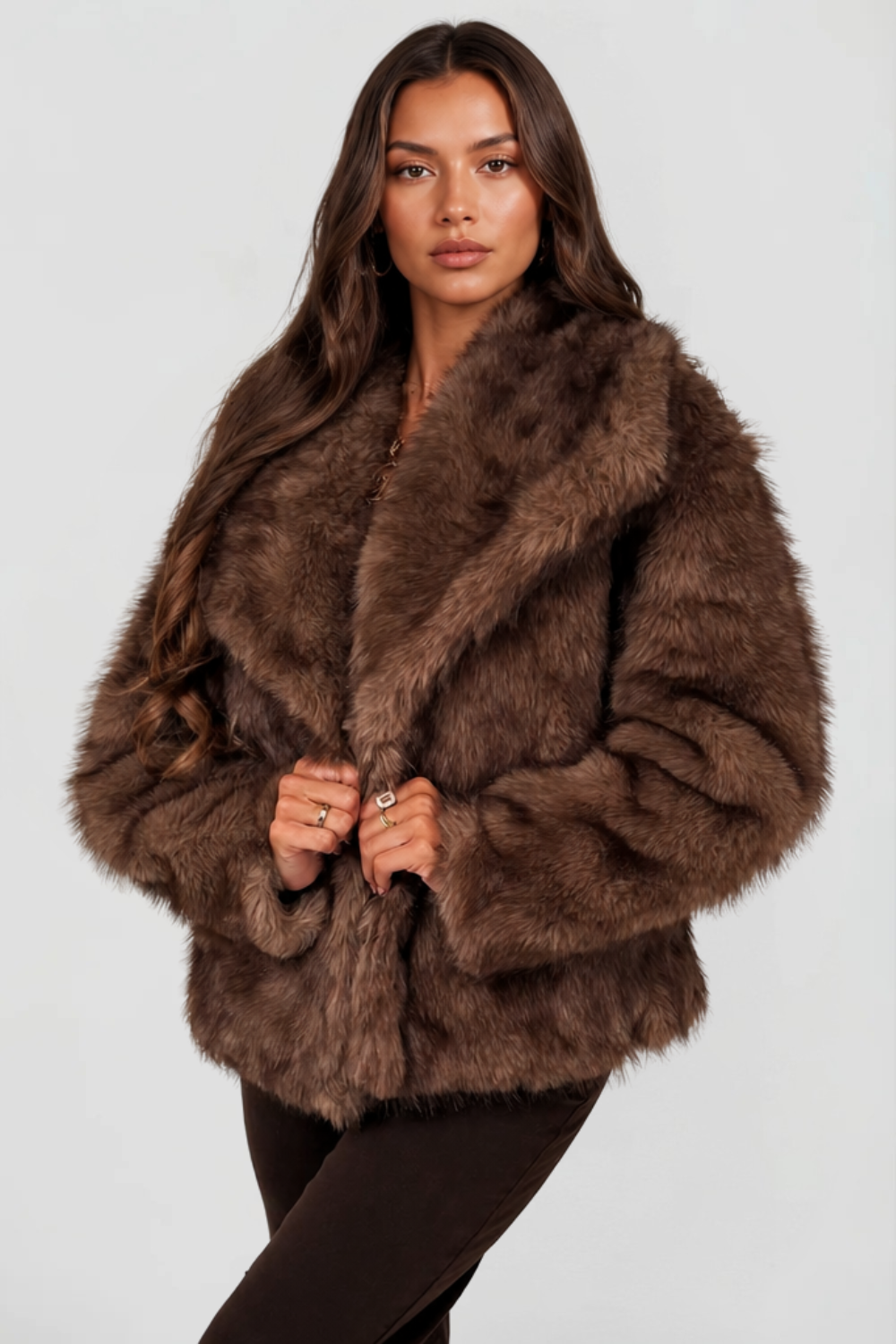 Selena Fur Coat — product photo 14