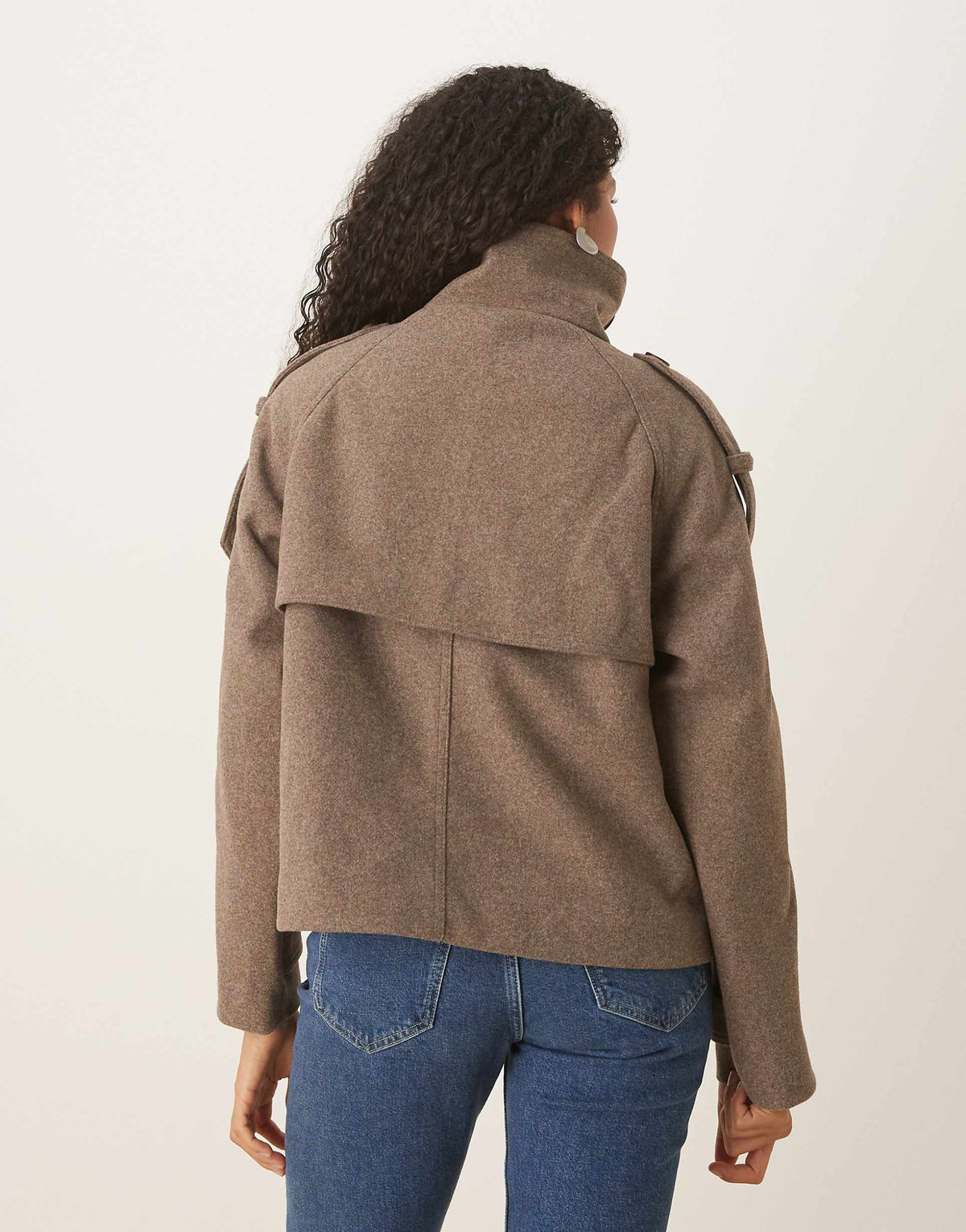 Avélie Funnel-Neck Coat — product photo 3