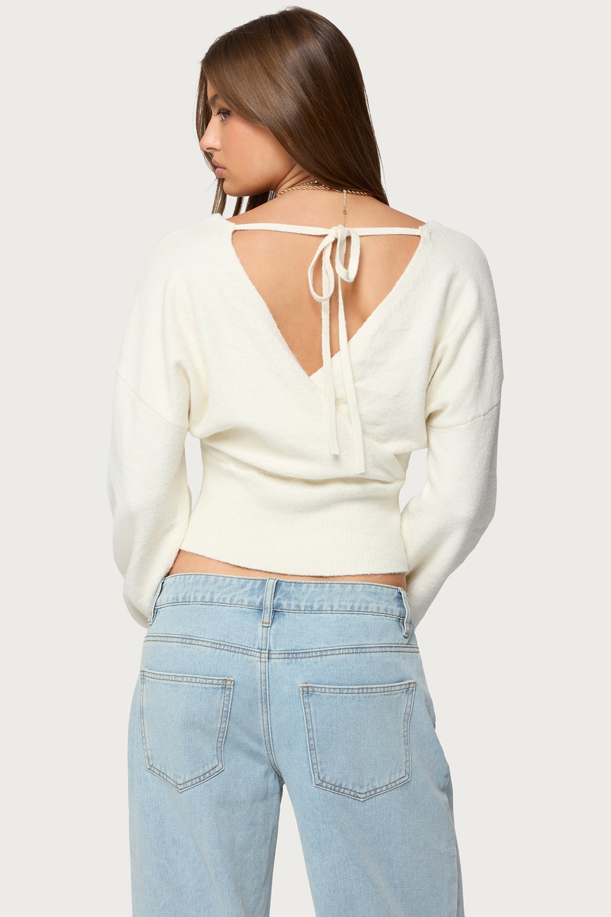 Marnie | Wrap Sweater — product photo 4