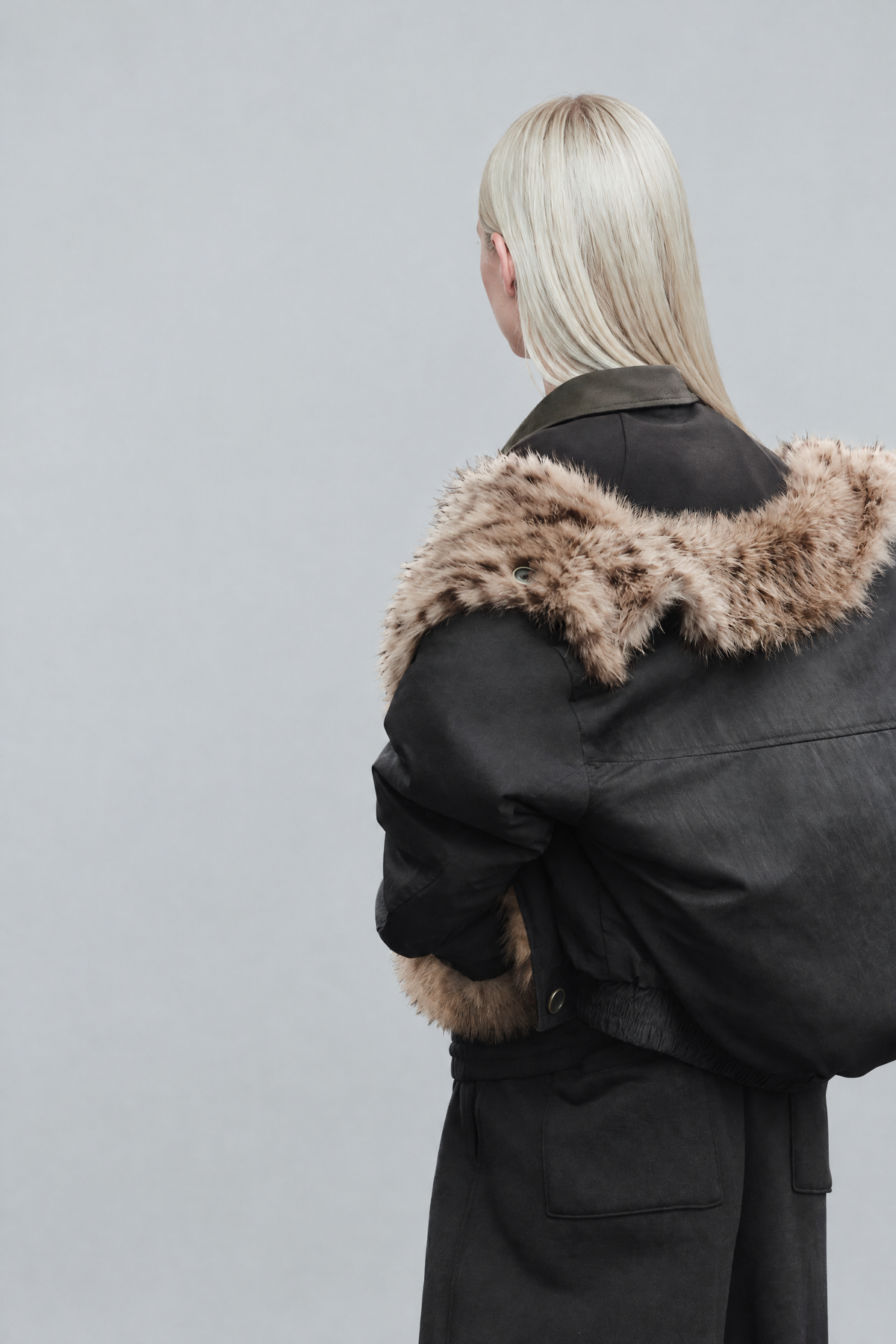 Amelie Leopard Fur Jacket — product photo 10