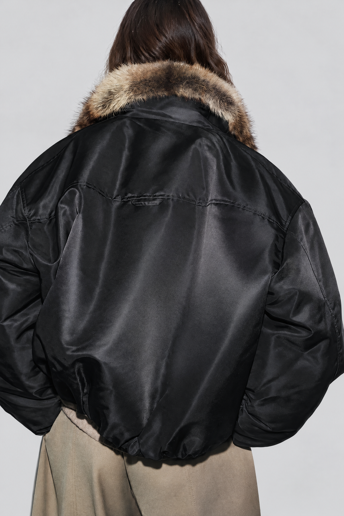 Hazelle Fur Collar Puffer Jacket — product photo 3