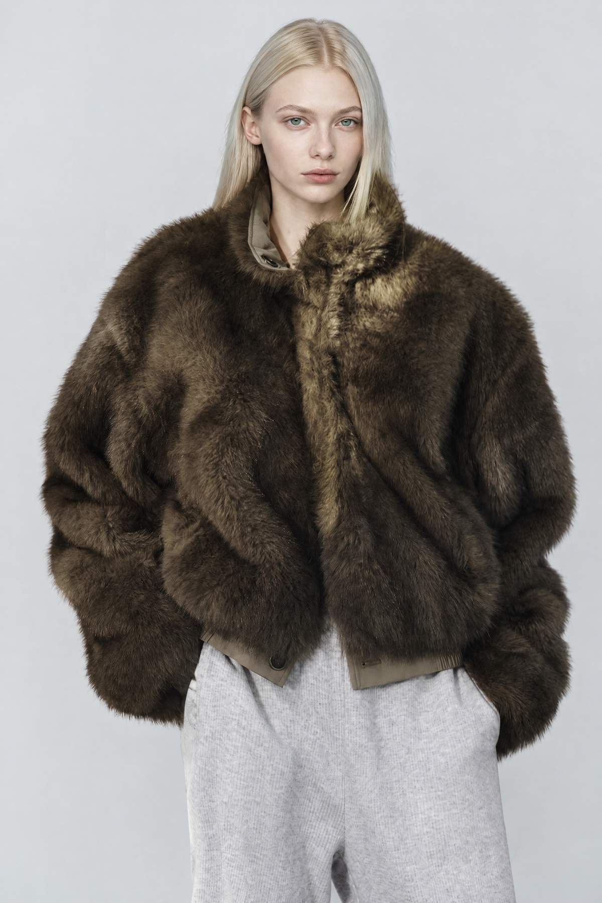 Amelie Leopard Fur Jacket — product photo 5