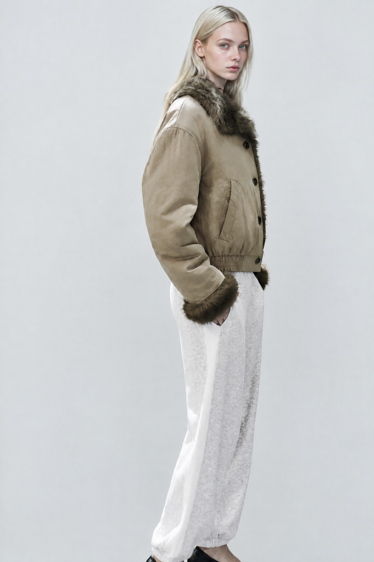 Amelie Leopard Fur Jacket — product photo 9